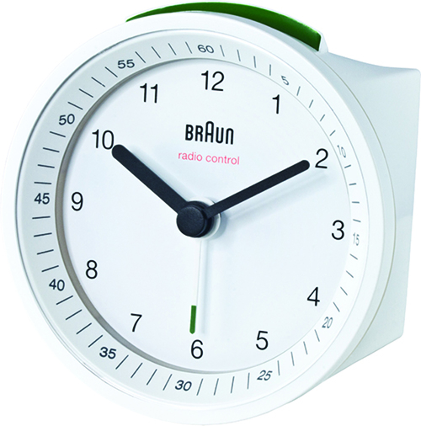 Braun Funkwecker Weiss 66010 Wecker Funkuhr Uhr Uhren Alarm Funk Snooze